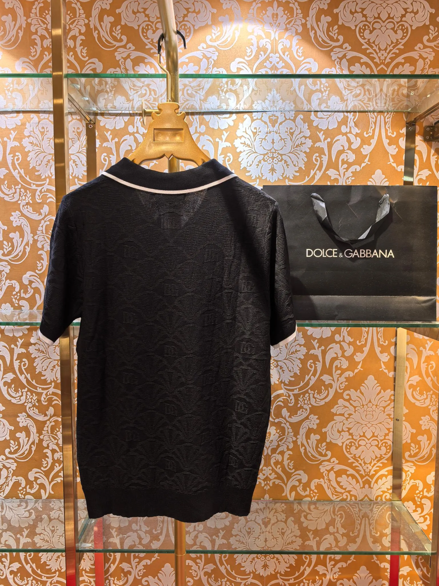 𝘿𝙊𝙇𝘾𝙀 & 𝙂𝘼𝘽𝘽𝘼𝙉𝘼 2026/ss New Arrival DG 14 Breathable Black Sizes 46 48 50 52